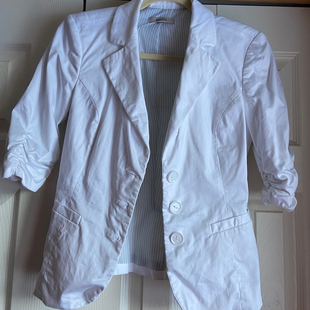 RW & Co Blazer 3/4 sleeve